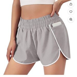 Amazon Women's Athletic Gray Shorts